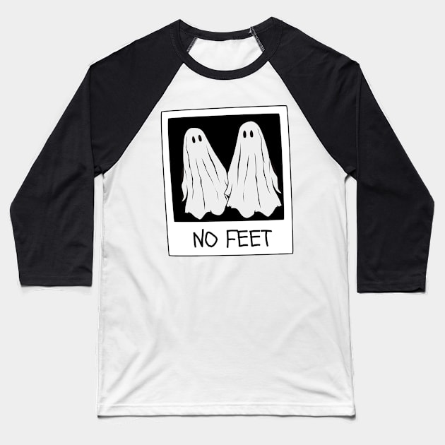 No feet! Baseball T-Shirt by Summyjaye